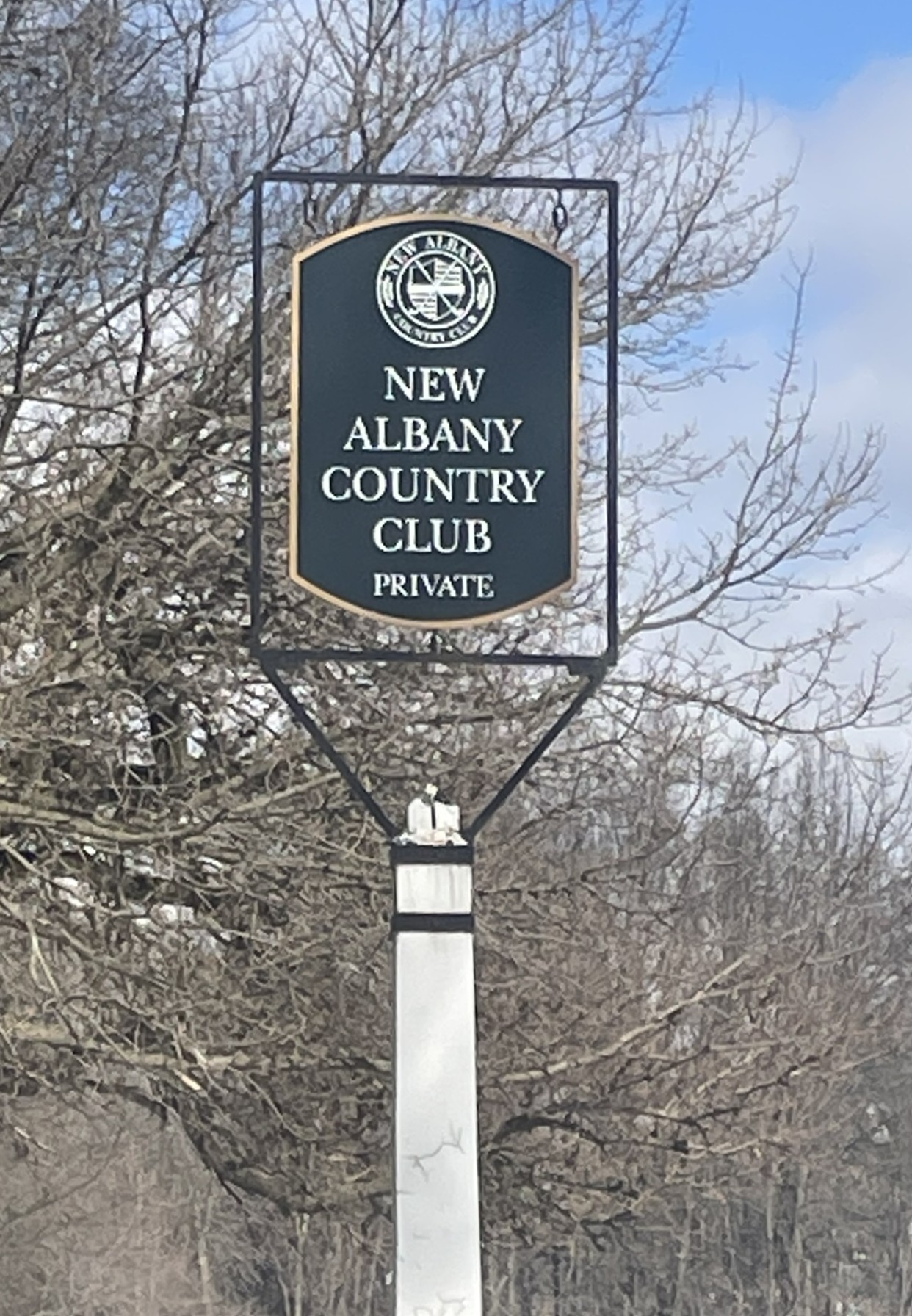 New Albany Country Club sign — air duct cleaning white-glove service near country club estates