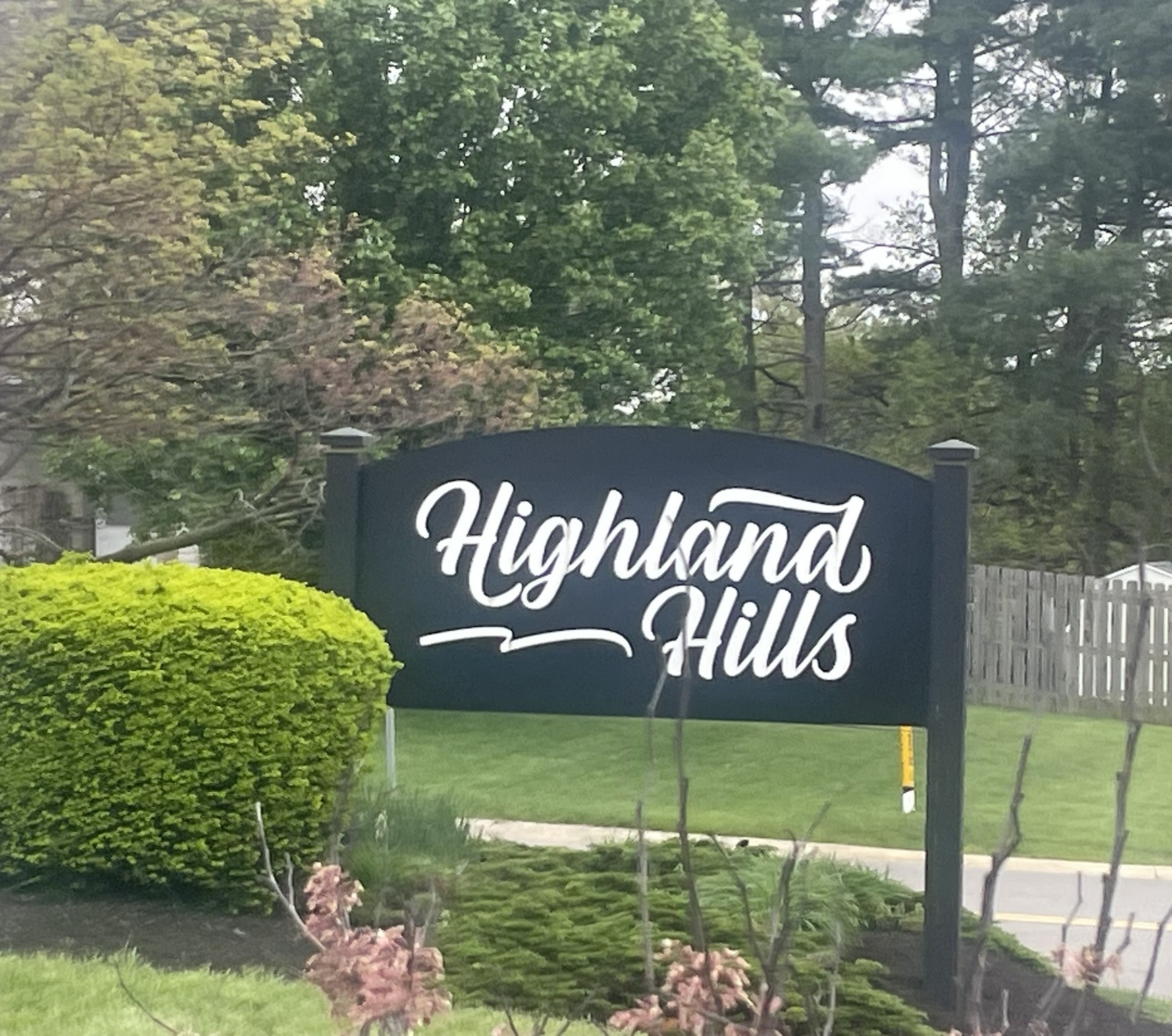 Highland Hills Pataskala neighborhood entrance